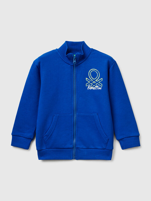 Cotton sweatshirt with logo Junior Boy