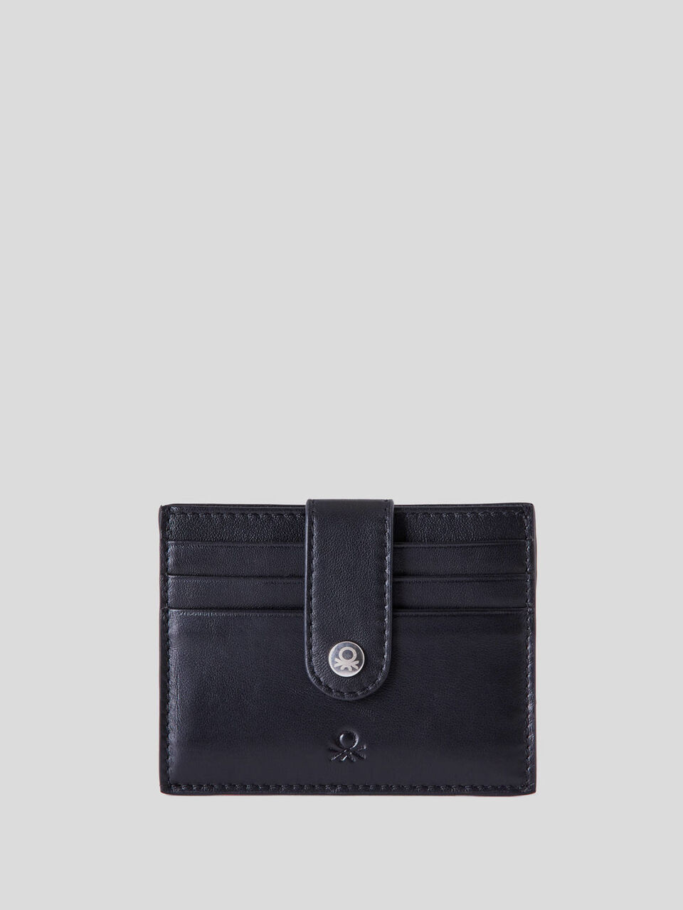 Card holder in genuine leather image number 1