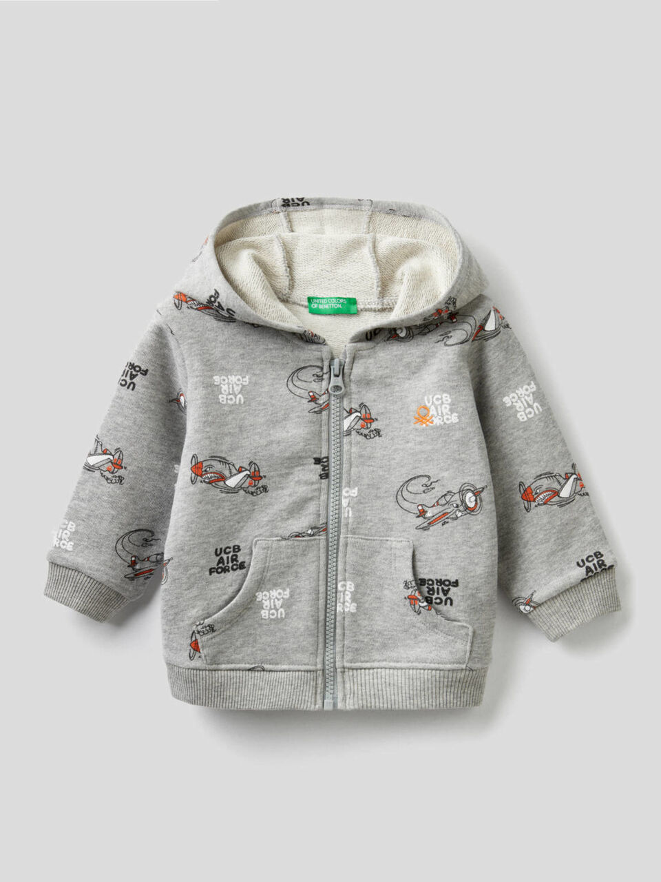 Pure cotton printed sweatshirt image number 1