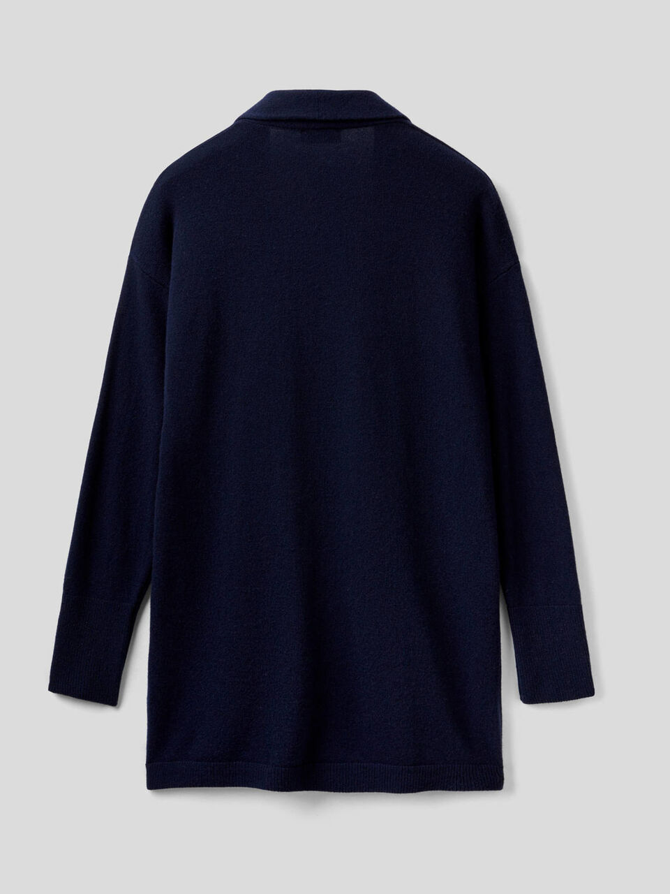 Long cardigan with shawl collar image number 2