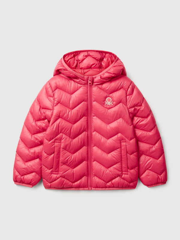 Padded jacket with hood Junior Girl