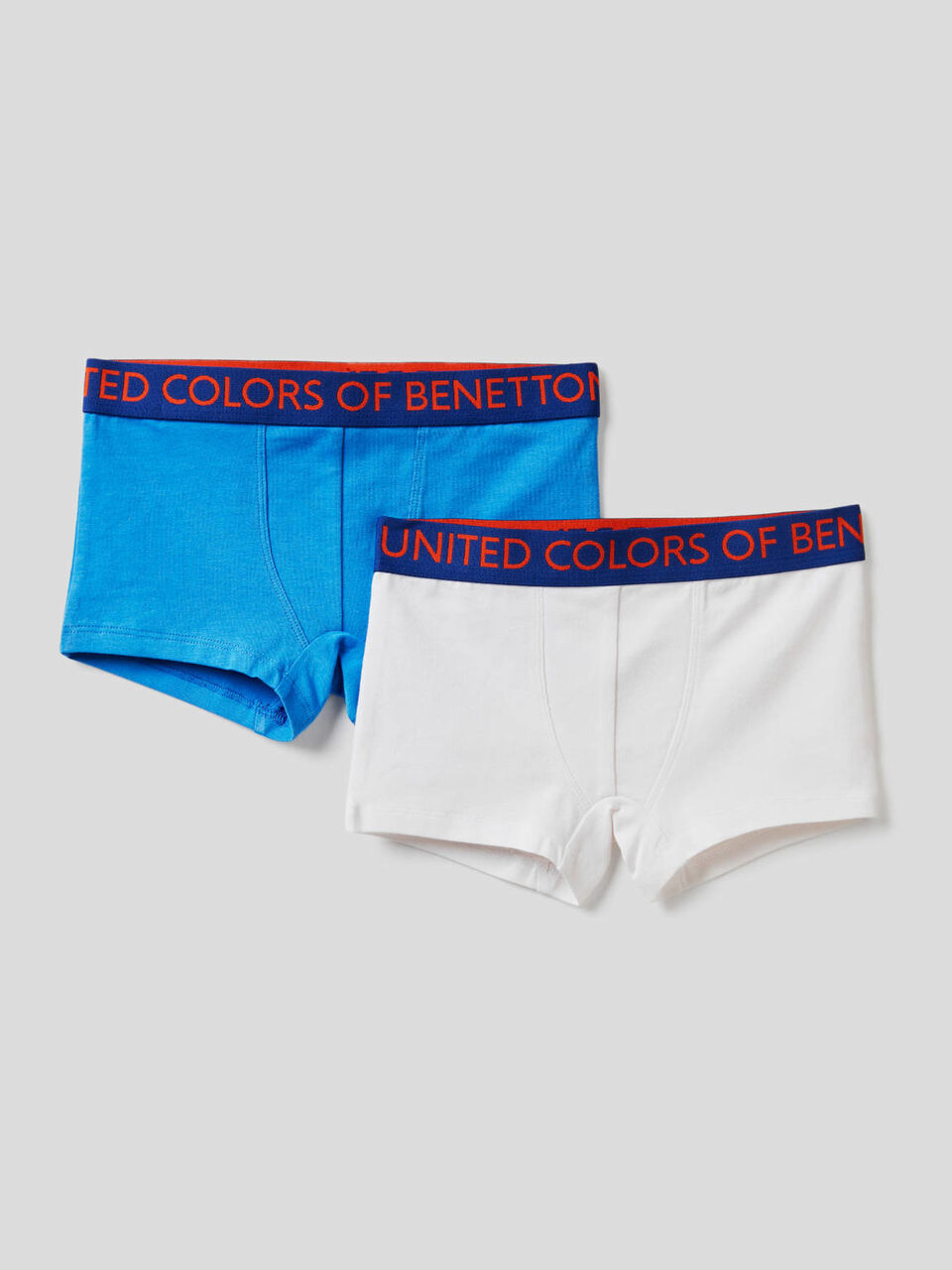 Two boxers with logoed elastic image number 1