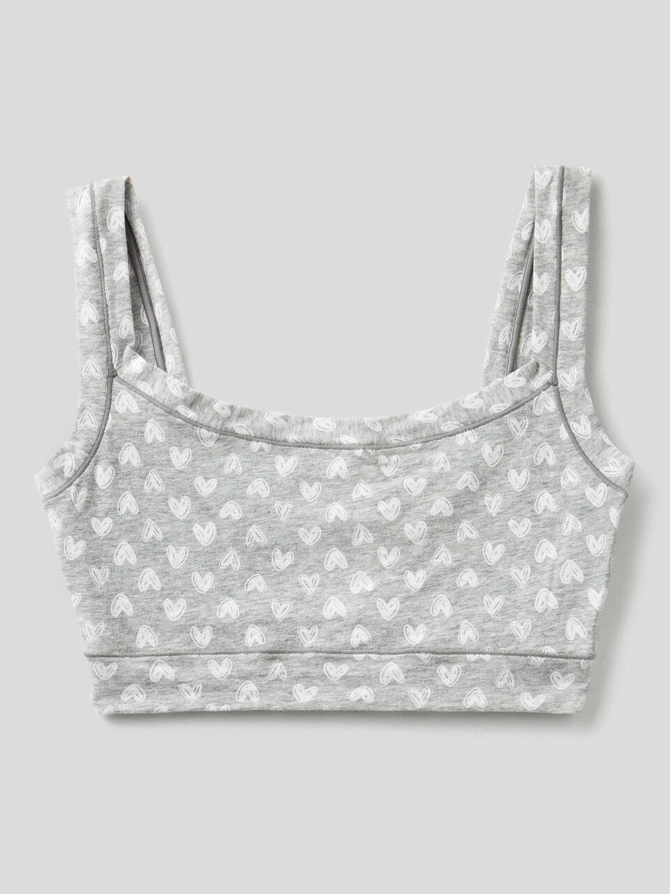 Patterned soft bra image number 1