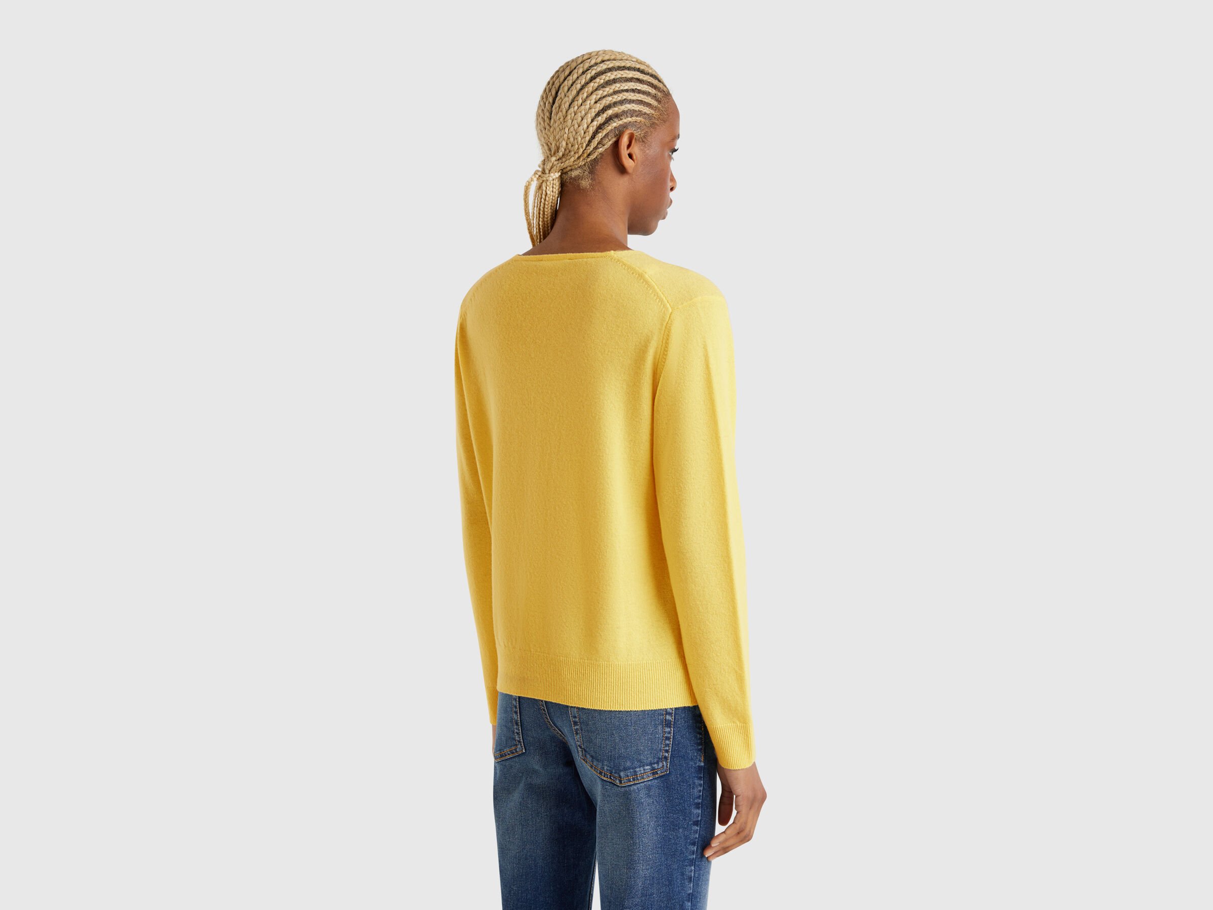 V NECK SWEATER L/S Women image number 1