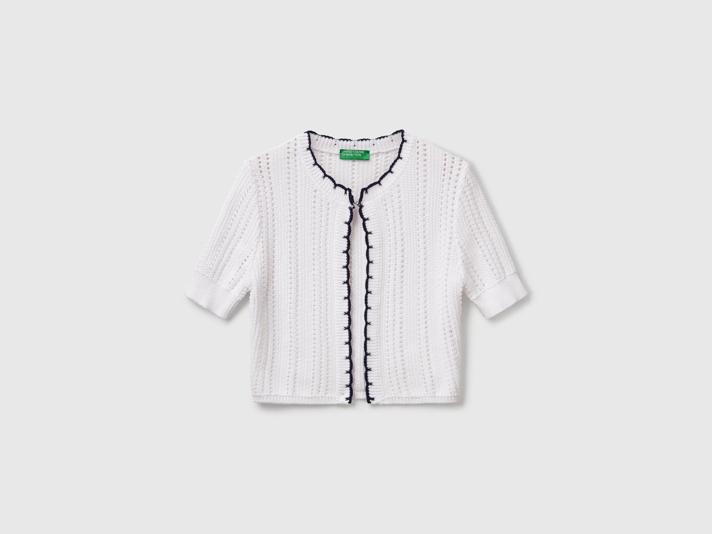 BUTTONED SWEATER H/S Women image number 3