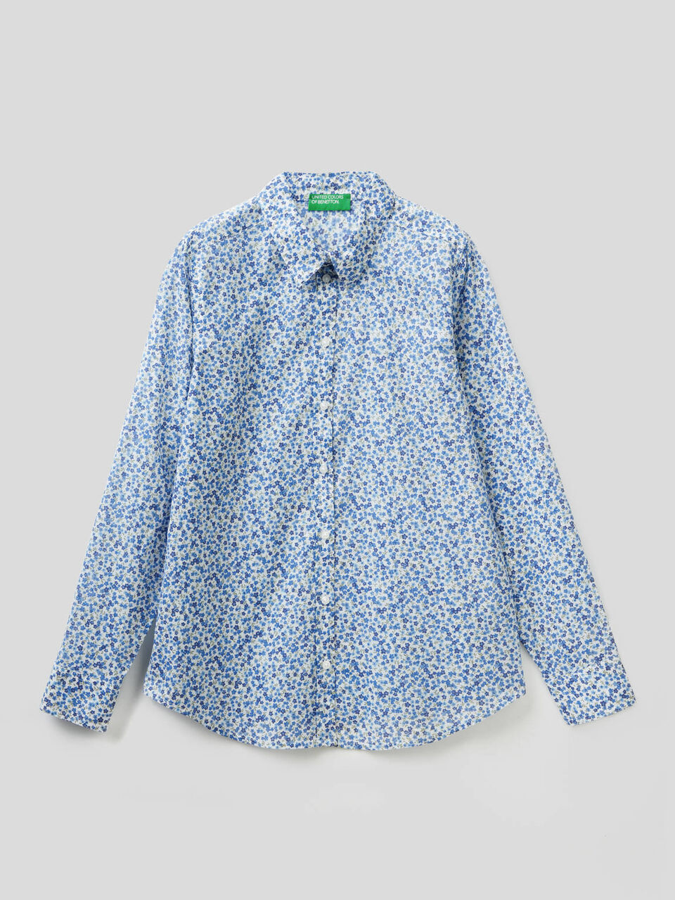 Shirt with allover pattern image number 1
