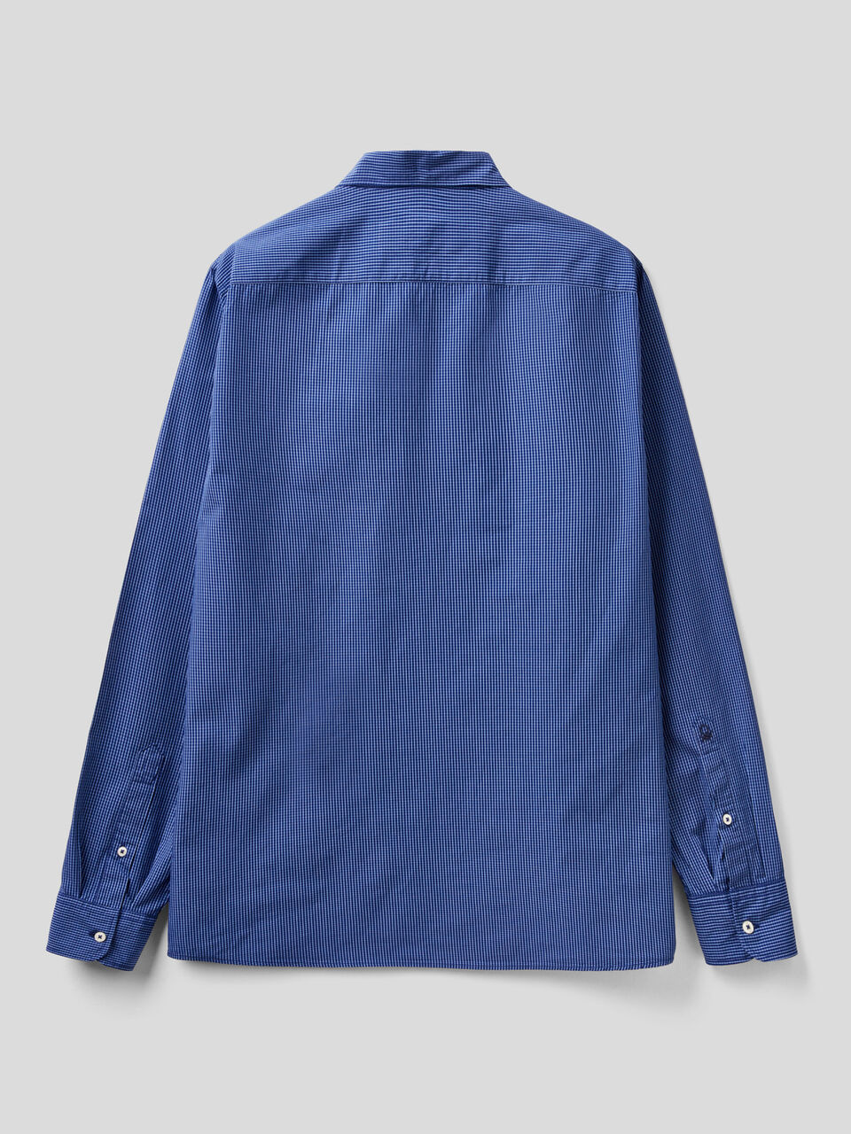 Slim fit shirt in yard dyed cotton image number 2