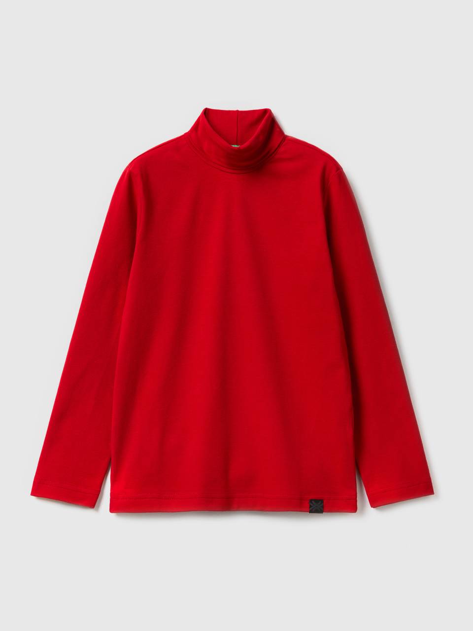 Mens red turtleneck shirt deals