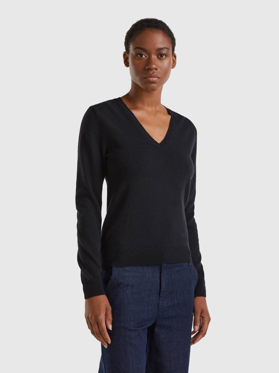 Merino sales v neck