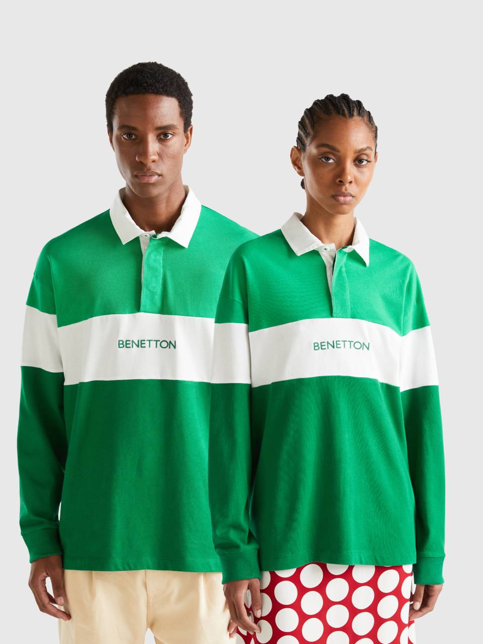 Benetton polo outlet