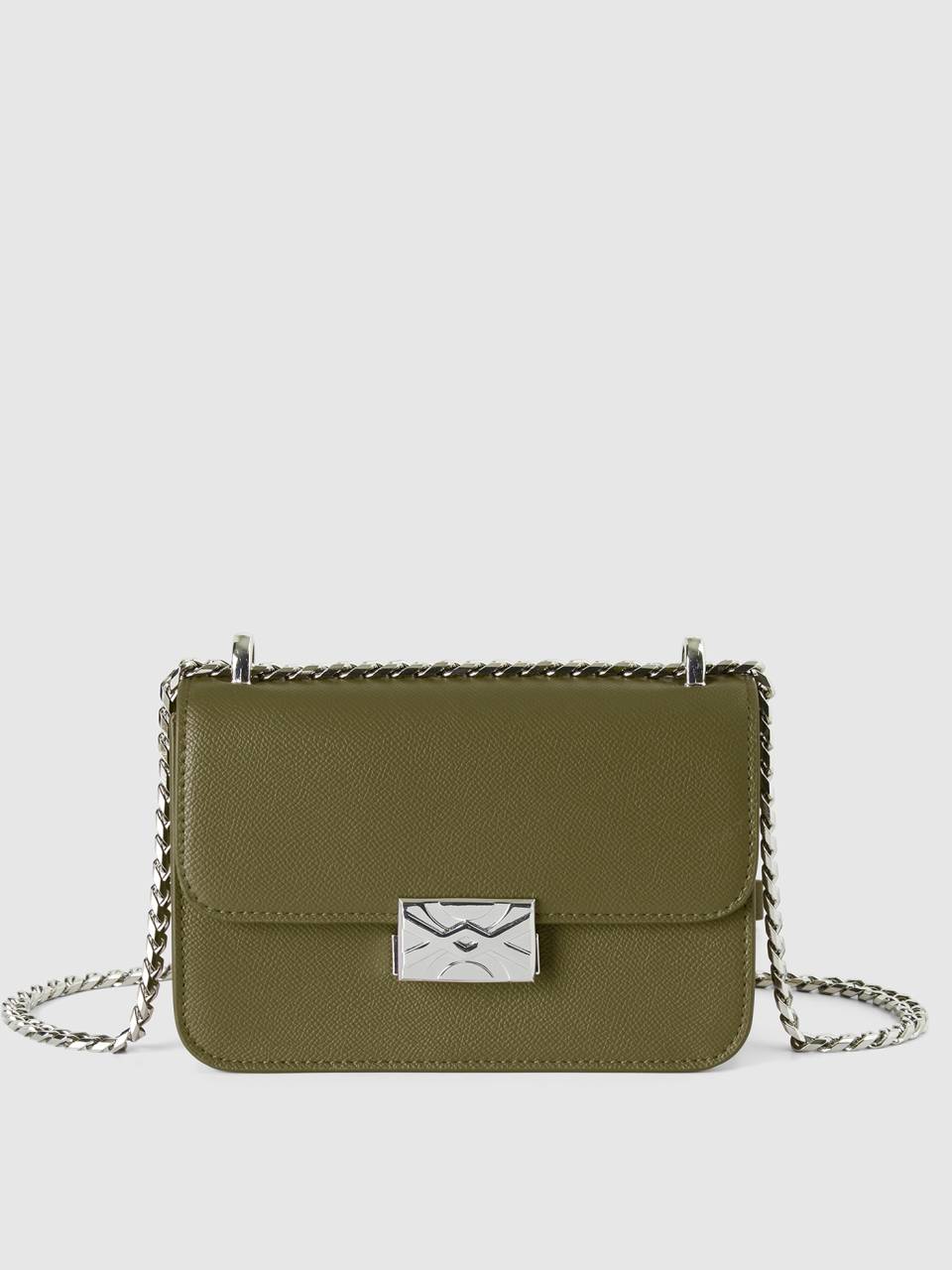 Benetton Small military green Be Bag. 1