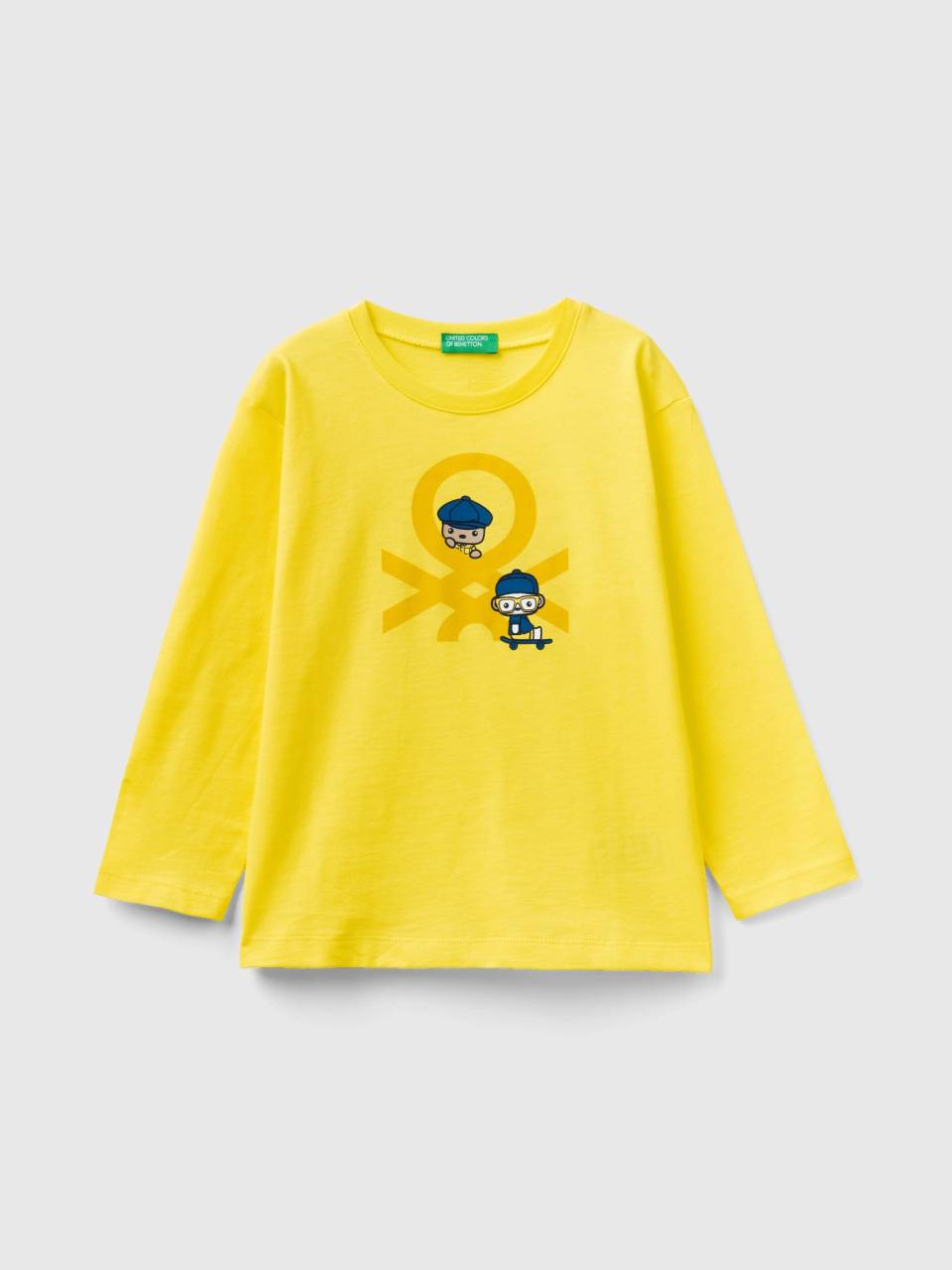 Long sleeve organic cotton t shirt