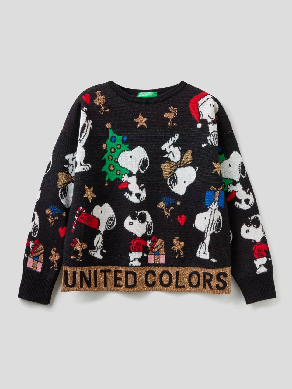 Benetton snoopy sweatshirt deals