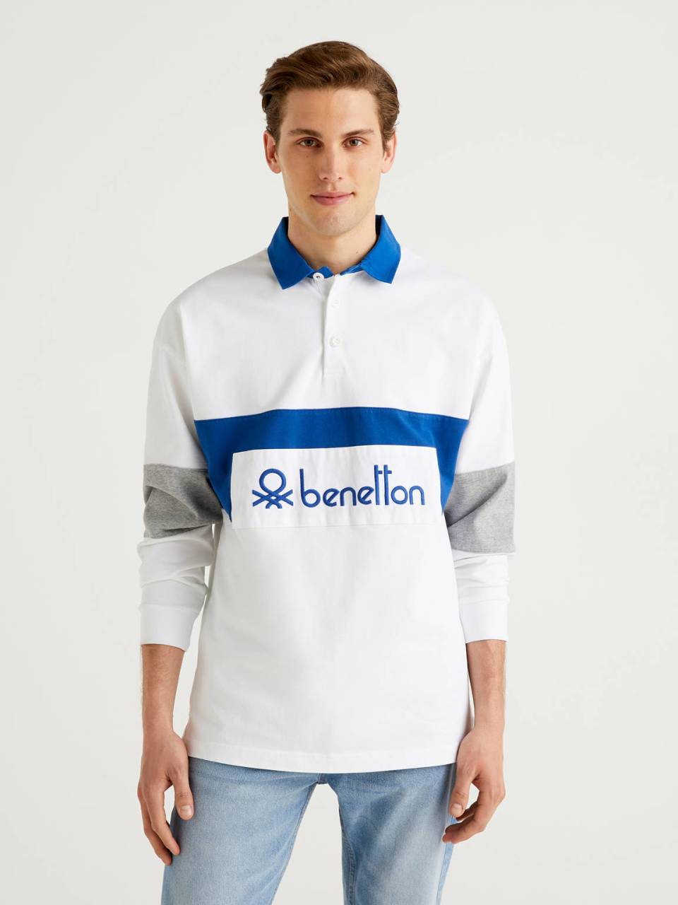 Benetton rugby shirt xl store